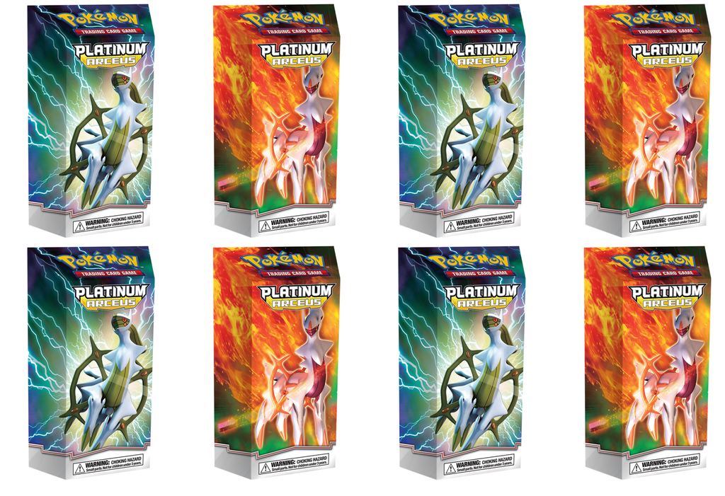 Pokemon Platinum Arceus Theme Deck Box