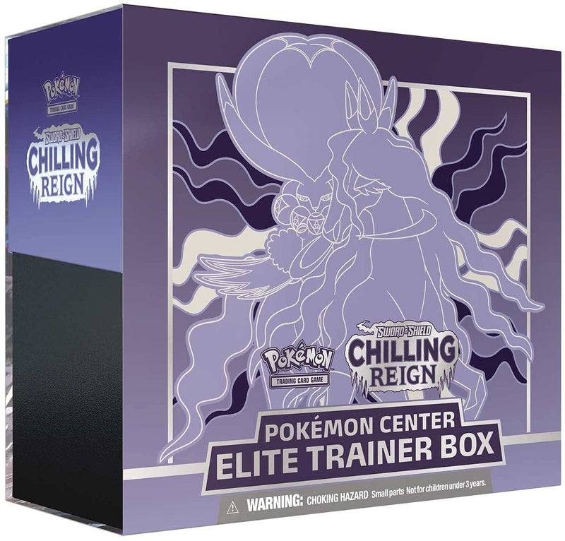 Sword & Shield: Chilling Reign - Elite Trainer Box (Shadow Rider Calyrex) (Pokemon Center Exclusive)