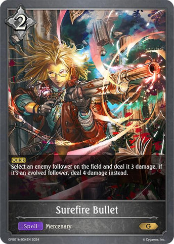 Surefire Bullet (GFB01b-034EN) [Gloryfinder Bundle 01: Guide to Glory]