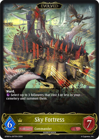 Sky Fortress (Evolved) (GFB01a-007EN) [Gloryfinder Bundle 01: Guide to Glory]
