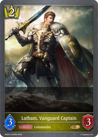 Latham, Vanguard Captain (GFB01a-024EN) [Gloryfinder Bundle 01: Guide to Glory]