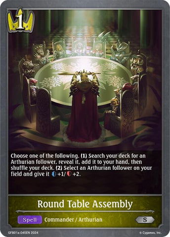 Round Table Assembly (GFB01a-045EN) [Gloryfinder Bundle 01: Guide to Glory]