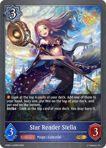 Star Reader Stella (GFB01c-026EN) [Gloryfinder Bundle 01: Guide to Glory]