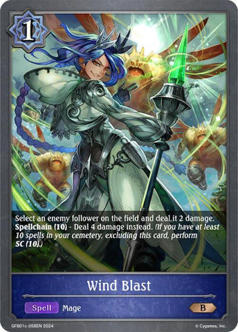 Wind Blast (GFB01c-058EN) [Gloryfinder Bundle 01: Guide to Glory]