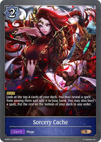 Sorcery Cache (GFB01c-059EN) [Gloryfinder Bundle 01: Guide to Glory]