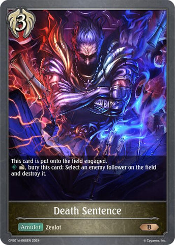 Death Sentence (GFB01d-066EN) [Gloryfinder Bundle 01: Guide to Glory]