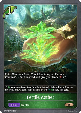 Fertile Aether (BP07-017EN) [Verdant Steel]