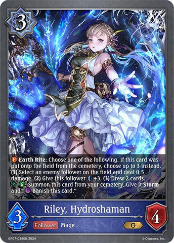 Riley, Hydroshaman (BP07-038EN) [Verdant Steel]