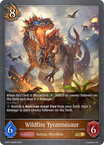 Wildfire Tyrannosaur (BP07-055EN) [Verdant Steel]