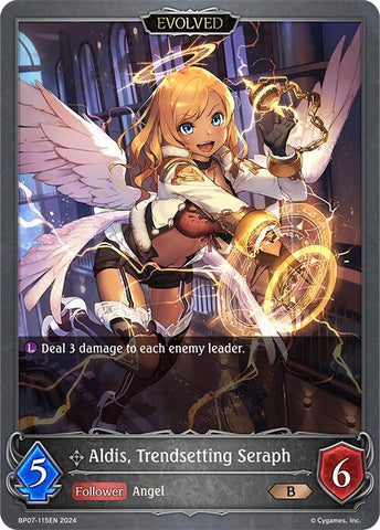 Aldis, Trendsetting Seraph (Evolved) (BP07-115EN) [Verdant Steel]