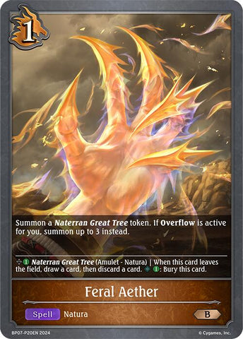 Feral Aether - P20EN (Foil) (BP07-P20EN) [Verdant Steel]