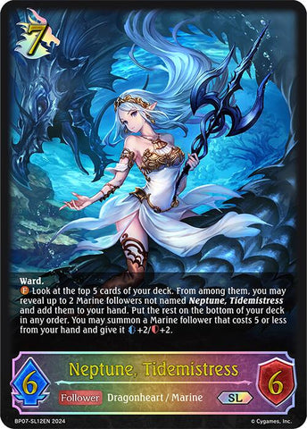 Neptune, Tidemistress (BP07-SL12EN) [Verdant Steel]