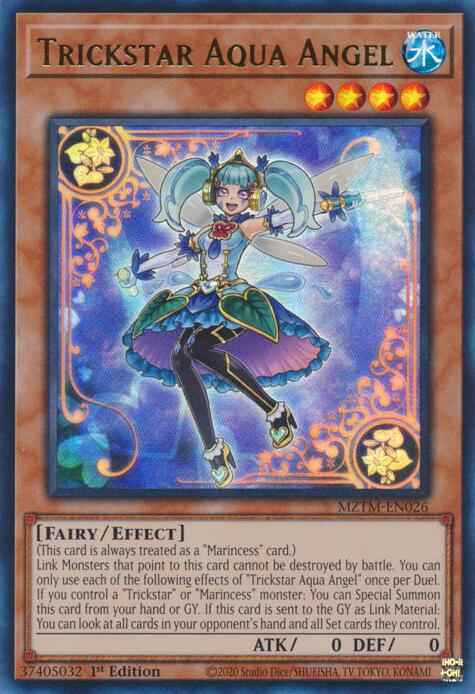 Trickstar Aqua Angel [MZTM-EN026] Ultra Rare