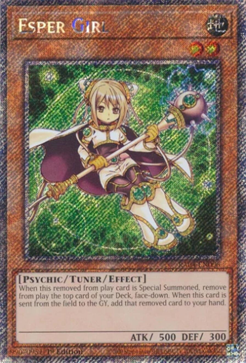 Esper Girl [RA04-EN006] Platinum Secret Rare