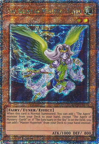 The Agent of Mystery - Earth [RA04-EN146] Quarter Century Secret Rare