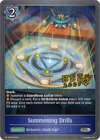 Summoning Drills (PR-207EN) [Promotional Cards]