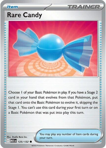 Rare Candy (125/132) [Mega Evolution: Base Set]