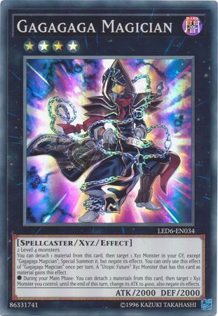 Gagagaga Magician [LED6-EN034] Super Rare