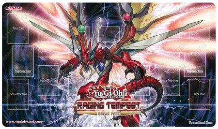 Yugioh Raging Tempest Sneak Peek Odd-Eyes Raging Dragon Playmat