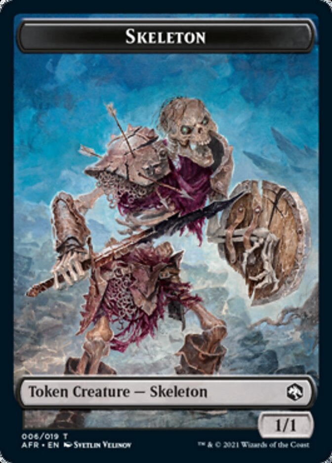 Skeleton Token [Dungeons & Dragons: Adventures in the Forgotten Realms Tokens]