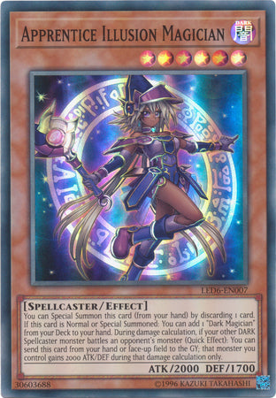 Apprentice Illusion Magician [LED6-EN007] Super Rare