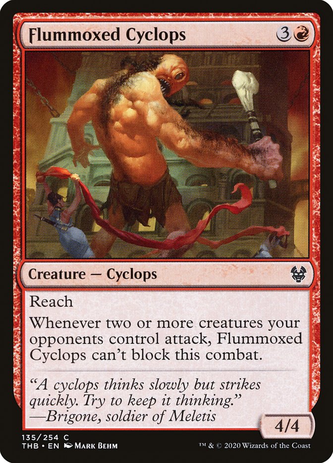 Flummoxed Cyclops [Theros Beyond Death]