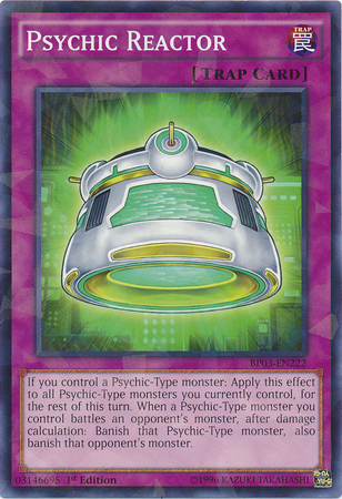 Psychic Reactor [BP03-EN222] Shatterfoil Rare