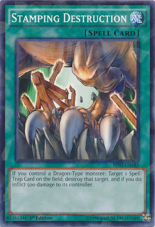 Stamping Destruction [BP03-EN142] Shatterfoil Rare