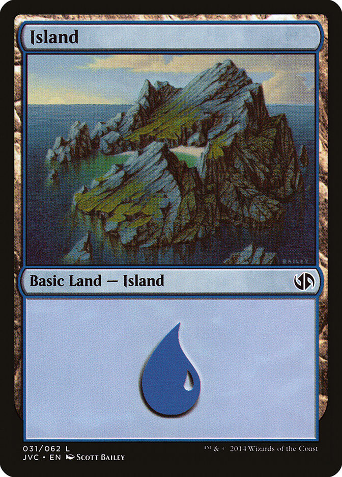 Island (31) [Duel Decks Anthology]