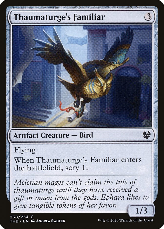 Thaumaturge's Familiar [Theros Beyond Death]