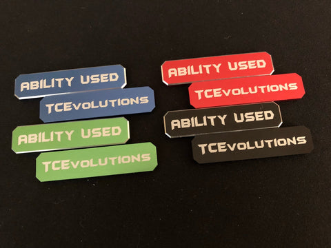 CNC MACHINED ALUMINUM ABILITY MARKER 1 PAIR