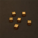 CNC MACHINED ALUMINUM "BIG" DAMAGE COUNTERS (6 PCS) ANODIZED