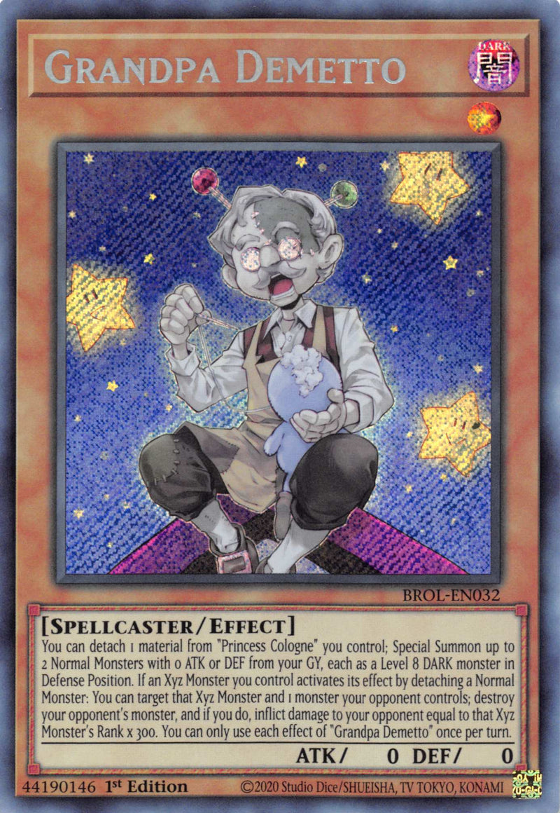 Grandpa Demetto [BROL-EN032] Secret Rare