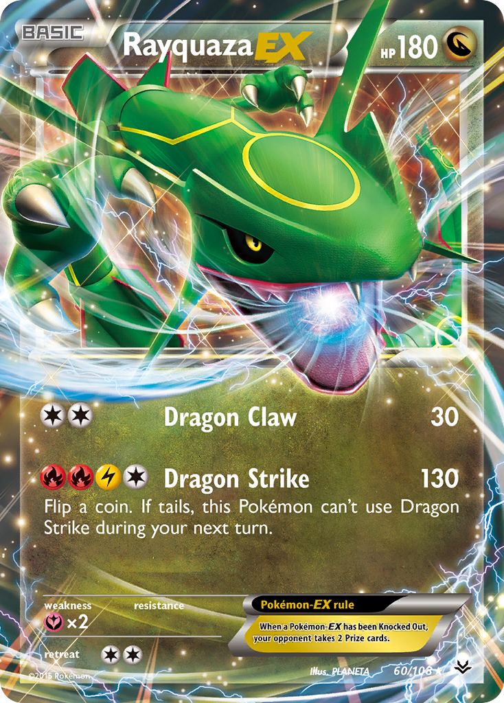 Pokemon Rayquaza 2024 ex