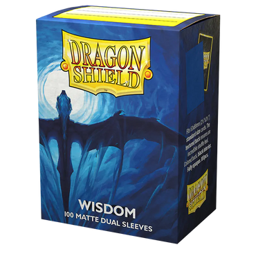 Dragon Shield: Standard 100ct Sleeves - Wisdom (Dual Matte)