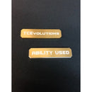 CNC MACHINED ALUMINUM ABILITY MARKER 1 PAIR