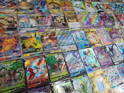 100 Official Pokemon TCG Cards With 1 Ultra Rare, Full Art, or Secret Rare Guaranteed! FREE SHIPPING!