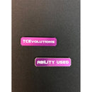 CNC MACHINED ALUMINUM ABILITY MARKER 1 PAIR